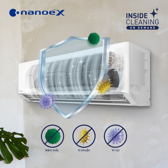 Điều hòa Panasonic 12000btu CU/CS-XZ12BKH-8 - 2 chiều inverter